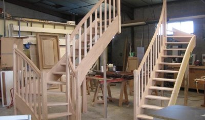 Création d'escaliers en bois sur mesure à Clermont-Ferrand